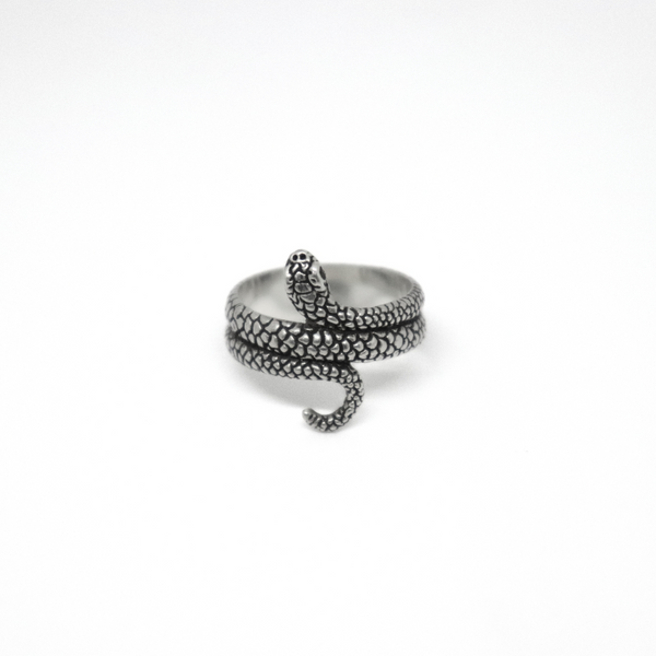 DOUBLE TWISTED SNAKE RING