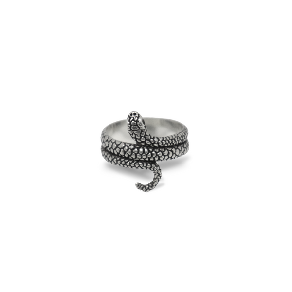 Double Twisted Snake Ring