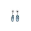 Anting-anting Topaz Biru